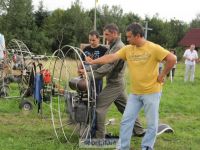 Мотопарапланерний фестиваль у Луквиці